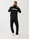 LOGO TAPE TRIM HOODIE