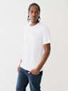 METALLIC HORSESHOE LOGO TEE