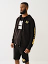 HIGH DENSITY LOGO ZIP HOODIE