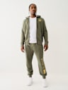 HIGH DENSITY LOGO ZIP HOODIE