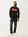EMBOSSED ARCH LOGO SWEATSHIRT