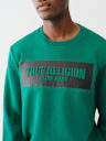 EMBOSSED ARCH LOGO SWEATSHIRT