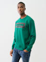 EMBOSSED ARCH LOGO SWEATSHIRT