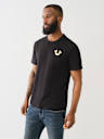 METALLIC STAMP GRAPHIC TEE