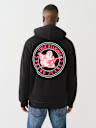 SHERPA PUFF PRINT LOGO ZIP HOODIE