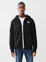 SUDADERA CON CAPUCHA Y CIERRE SHERPA Y BUDDHA