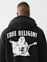 SUDADERA CON CAPUCHA Y CIERRE SHERPA Y BUDDHA