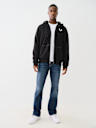 SUDADERA CON CAPUCHA Y CIERRE SHERPA Y BUDDHA