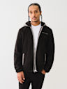 CONTRAST SHERPA HOODED JACKET