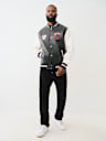TRUE LOGO PATCH VARSITY JACKET