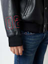 TRUE LOGO PATCH VARSITY JACKET