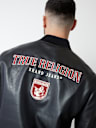 TRUE LOGO PATCH VARSITY JACKET
