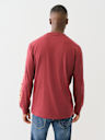 METALLIC TAPING LONG SLEEVE TEE