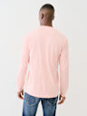 METALLIC TAPING LONG SLEEVE TEE