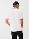 TRUE RELIGION CONTRAST TAPING TEE