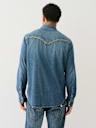 WESTERN CHAMBRAY LONG SLEEVE SHIRT