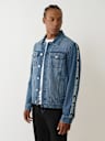 LOGO TAPING DENIM JACKET