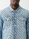 ALLOVER LOGO DENIM JACKET