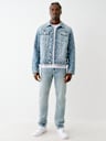 ALLOVER LOGO DENIM JACKET