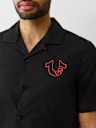SILICONE LOGO POPLIN SHIRT