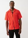 SILICONE LOGO POPLIN SHIRT