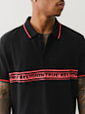 RELAXED STRIPED POLO SHIRT