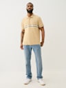 RELAXED STRIPED POLO SHIRT