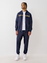 PUFF PRINT LOGO ZIP HOODIE