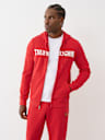 PUFF PRINT LOGO ZIP HOODIE