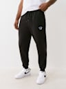 PANTALONES JOGGER CON ESTAMPADO ACOLCHADO Y LOGOTIPO
