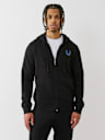 STUDDED RETRO LOGO ZIP HOODIE