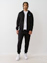 STUDDED RETRO LOGO ZIP HOODIE