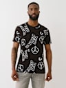 ALLOVER BUBBLE LOGO TEE