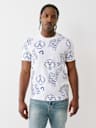 ALLOVER BUBBLE LOGO TEE