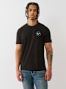 CAMISETA CON LOGOTIPO DE TRUE RELIGION APILADO