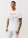 CAMISETA DE MEZCLILLA CON APLIQUE DE HERRADURA