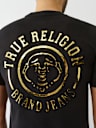 EMBOSSED EMBLEM LOGO TEE
