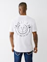 EMBOSSED EMBLEM LOGO TEE