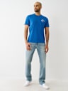 EMBOSSED EMBLEM LOGO TEE