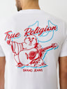 SCRIPT LOGO BUDDHA TEE