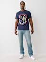 METALLIC BUDDHA TEE
