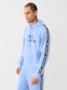 TRUE RELIGION TAPING PULLOVER HOODIE