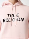 TRUE RELIGION TAPING PULLOVER HOODIE