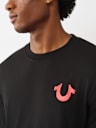 FOIL HORSESHOE LONG SLEEVE TEE