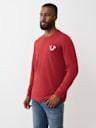 FOIL HORSESHOE LONG SLEEVE TEE