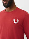FOIL HORSESHOE LONG SLEEVE TEE