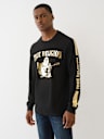 METALLIC BUDDHA LONG SLEEVE TEE