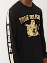 METALLIC BUDDHA LONG SLEEVE TEE