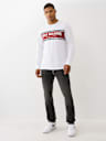TRI PANEL LONG SLEEVE TEE