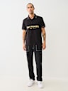 METALLIC LOGO POLO SHIRT